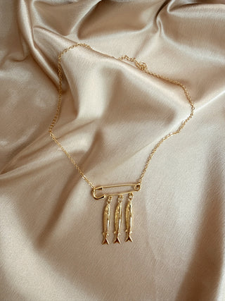 Sardine Trio Necklace