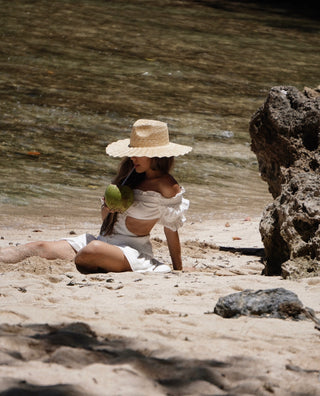 Augustine Hat Co. - Nalu - Wide Brim Straw Hat