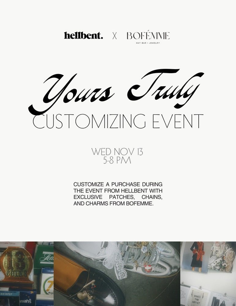 Yours Truly - Customizing Event