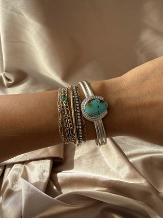 Kingman Turquoise Cuff